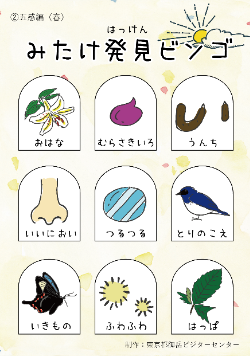 みたけ発見ビンゴ　五感編（夏）